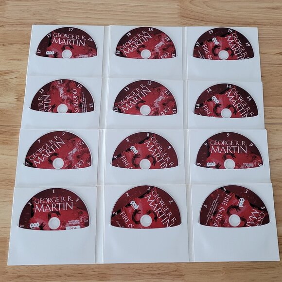 Fire & Blood Audio Book Set - Picture 3 of 5